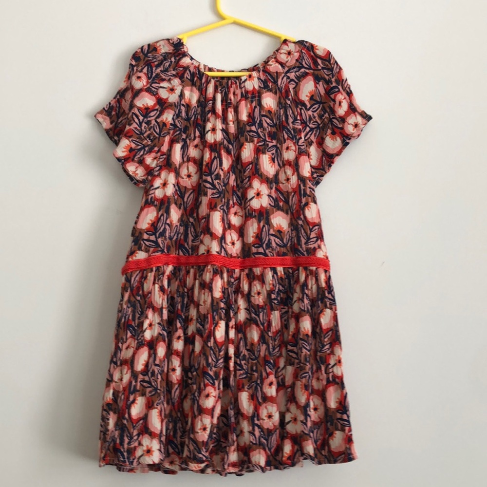 Gymboree girls floral crinkle dress size 6